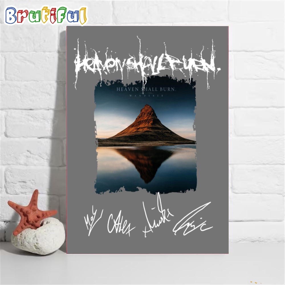 Heaven Shall Burn Wanderer Art Wall Decor Poster Canvas
