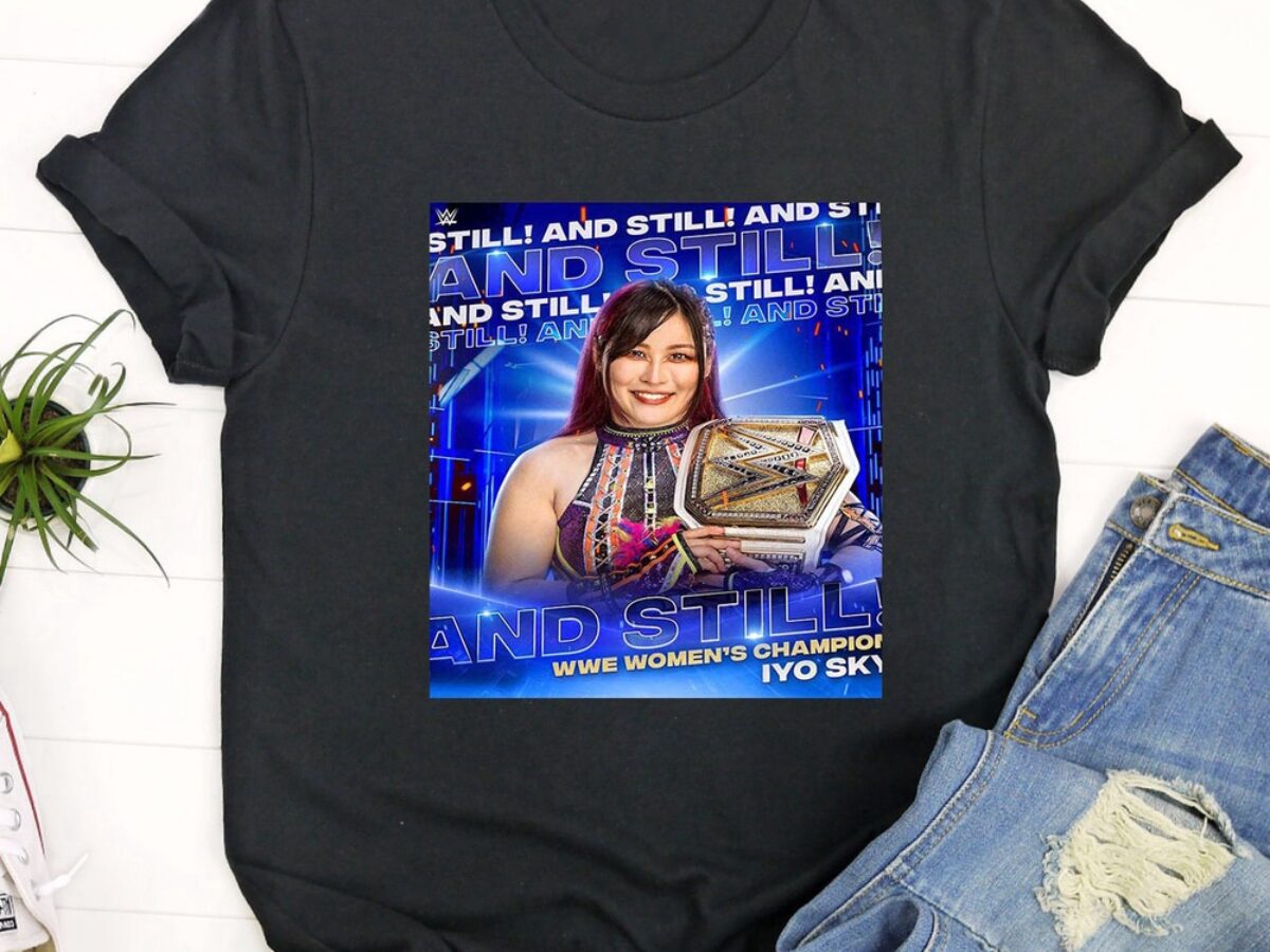 Iyo Sky And Still WWE Womens Champion T-Shirt