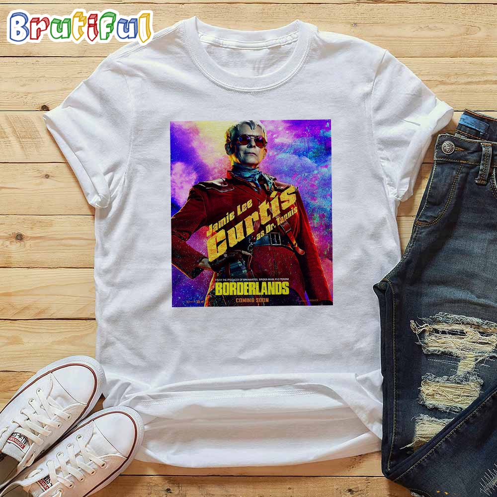 Jamie Lee Curtis as Dr Patricia Tannis in Borderlands Official Poster T Shirt
