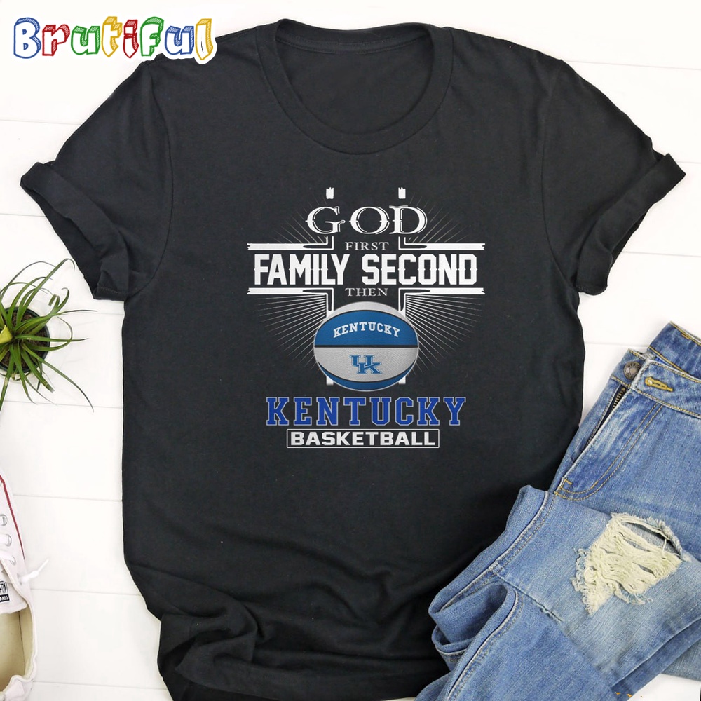KenTucky Suns God First Family Second Then Suns Basketball 2024 T Shirt