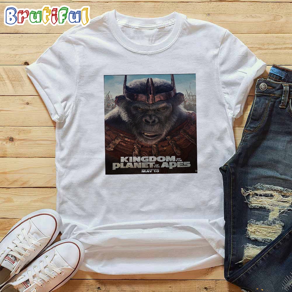 Kevin Durand As Proximus Caesar In Kingdom Of The Planet Of The Apes Official T Shirt