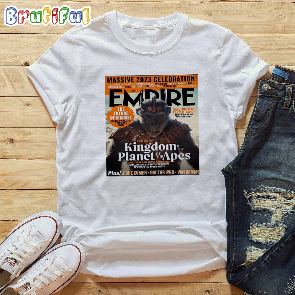 Kingdom Of The Planet Of The Apes on Empire Cover T Shirt