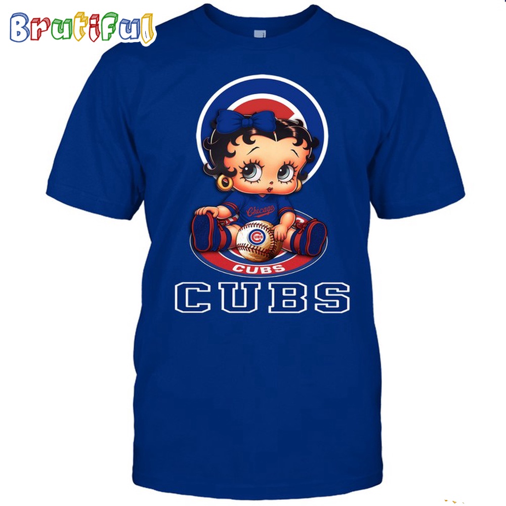 MLB Chicago T Shirt Betty Boop Baseball Tshirt
