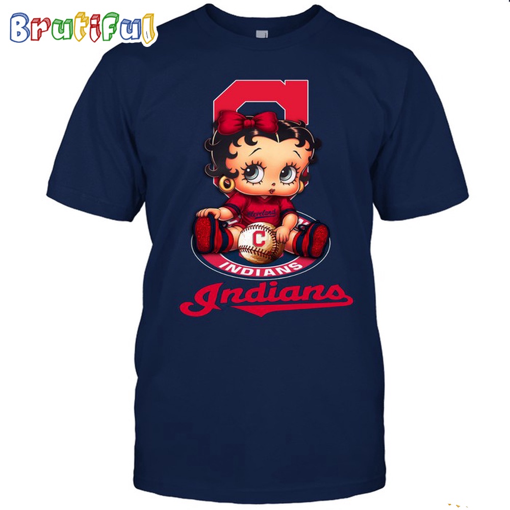 MLB ClevelandT Shirt Betty Boop Baseball Tshirt