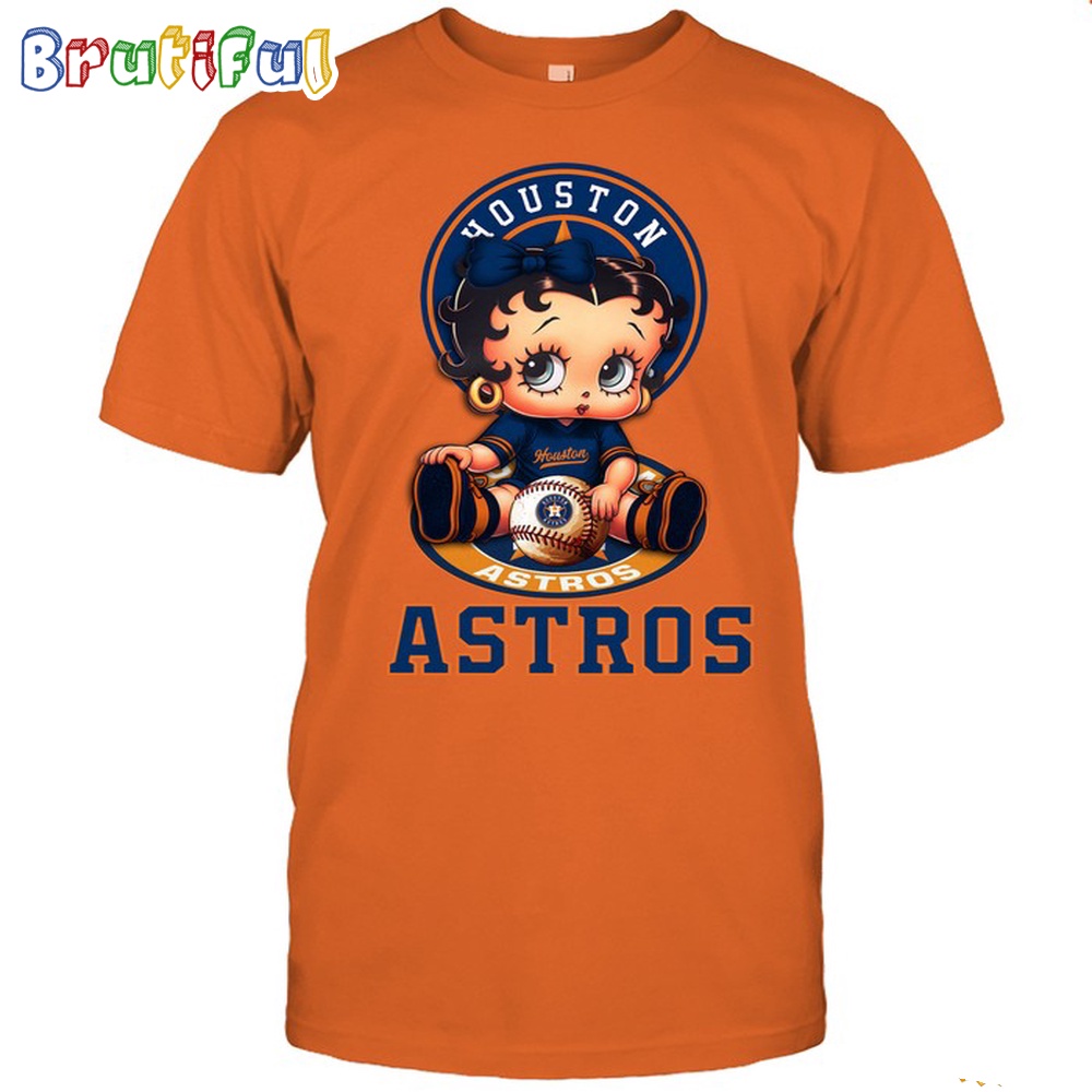 MLB Houston T Shirt Betty Boop Baseball Tshirt