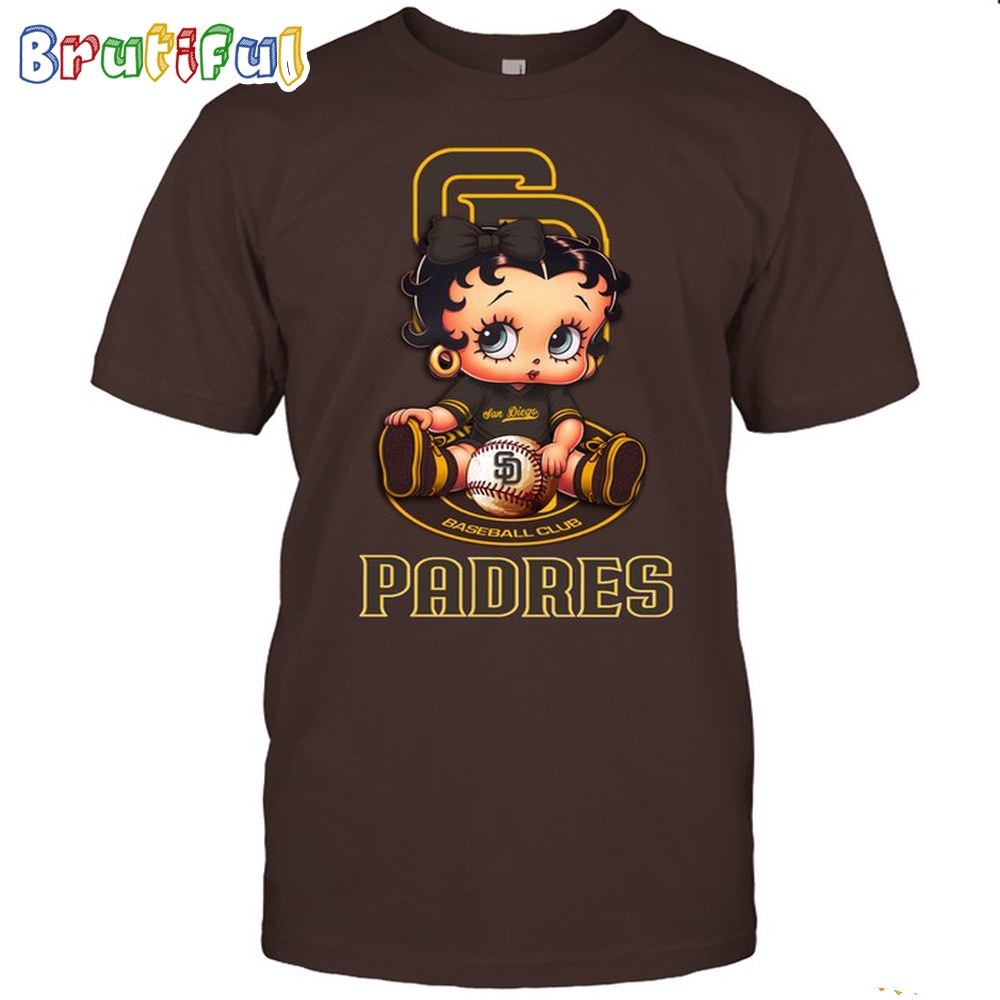 MLB San Diego T Shirt Betty Boop Baseball Tshirt