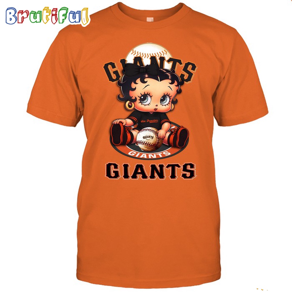 MLB San Francisco T Shirt Betty Boop Baseball Tshirt