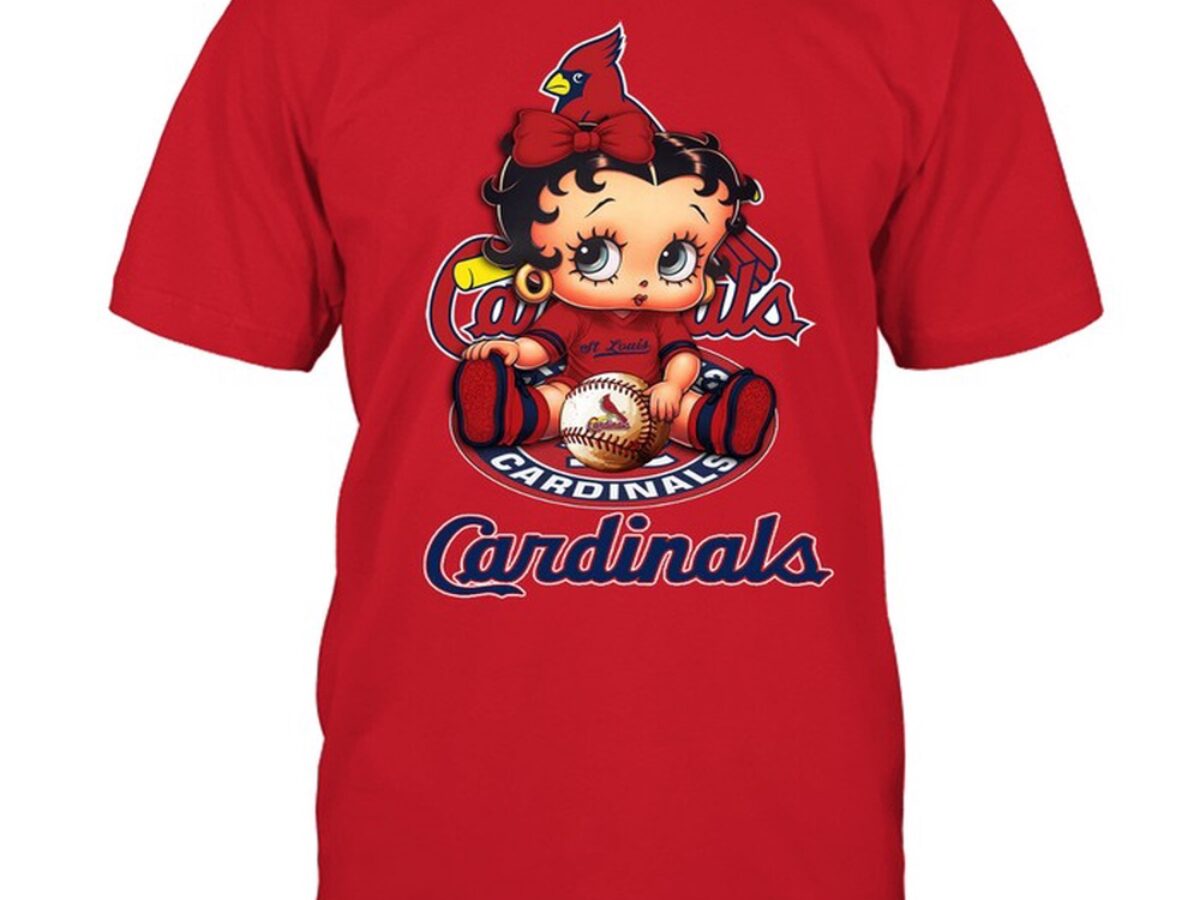 MLB St. Louis T-Shirt Betty Boop Baseball Tshirt