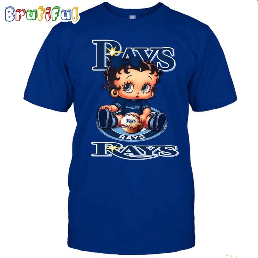 MLB Tampa Bay T Shirt Betty Boop Baseball Tshirt