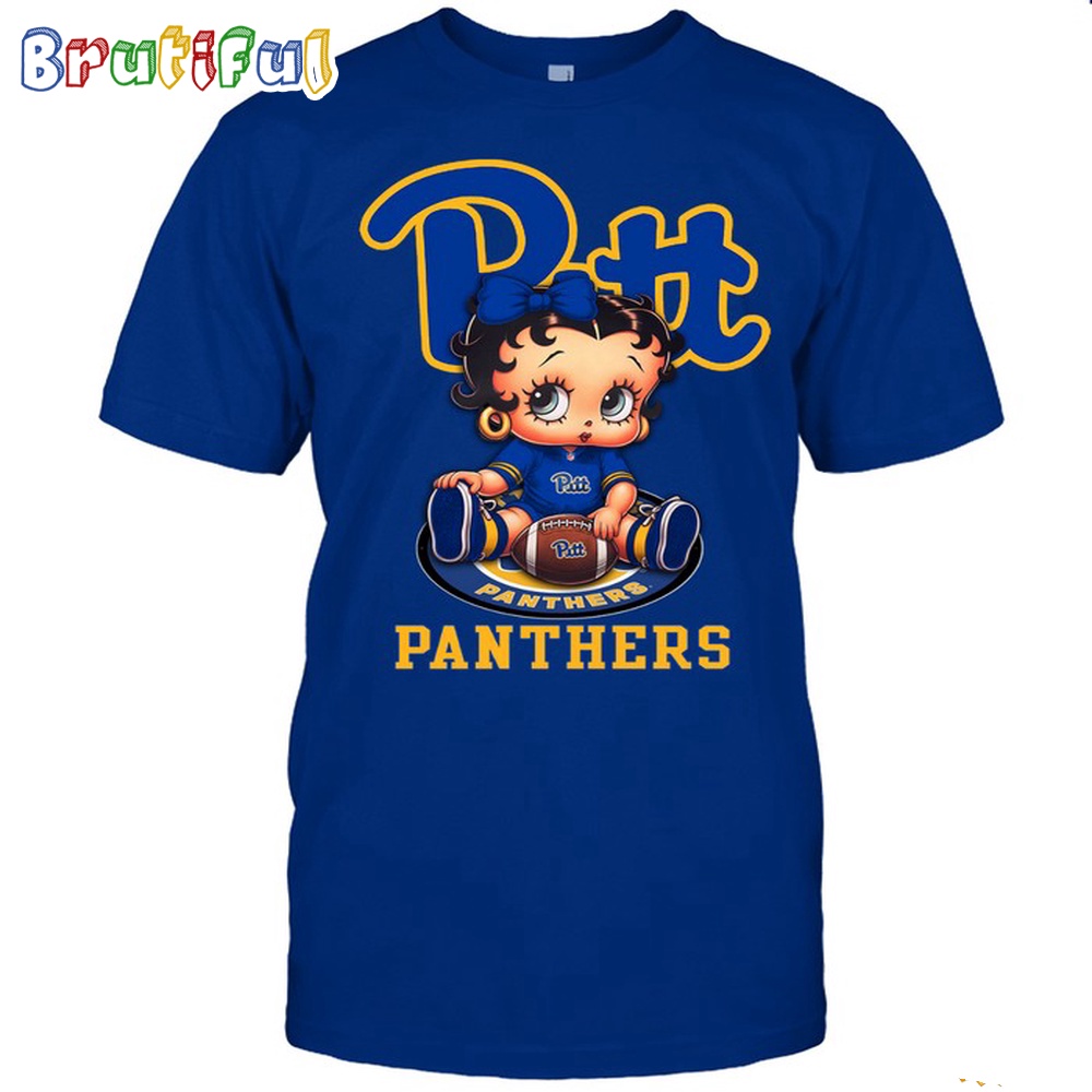 NCAA Pittsburgh T Shirt Betty Boop Football Tshirt