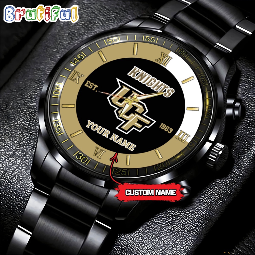 NCAA UCF Knights Black Fashion Watch