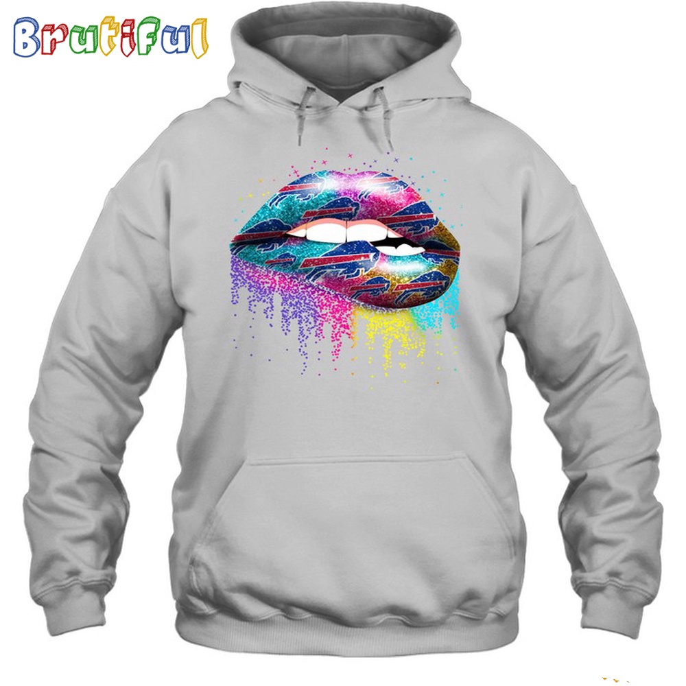 NFL Buffalo Bills Lips Hoodie Unisex Football T Shirt Hoodie