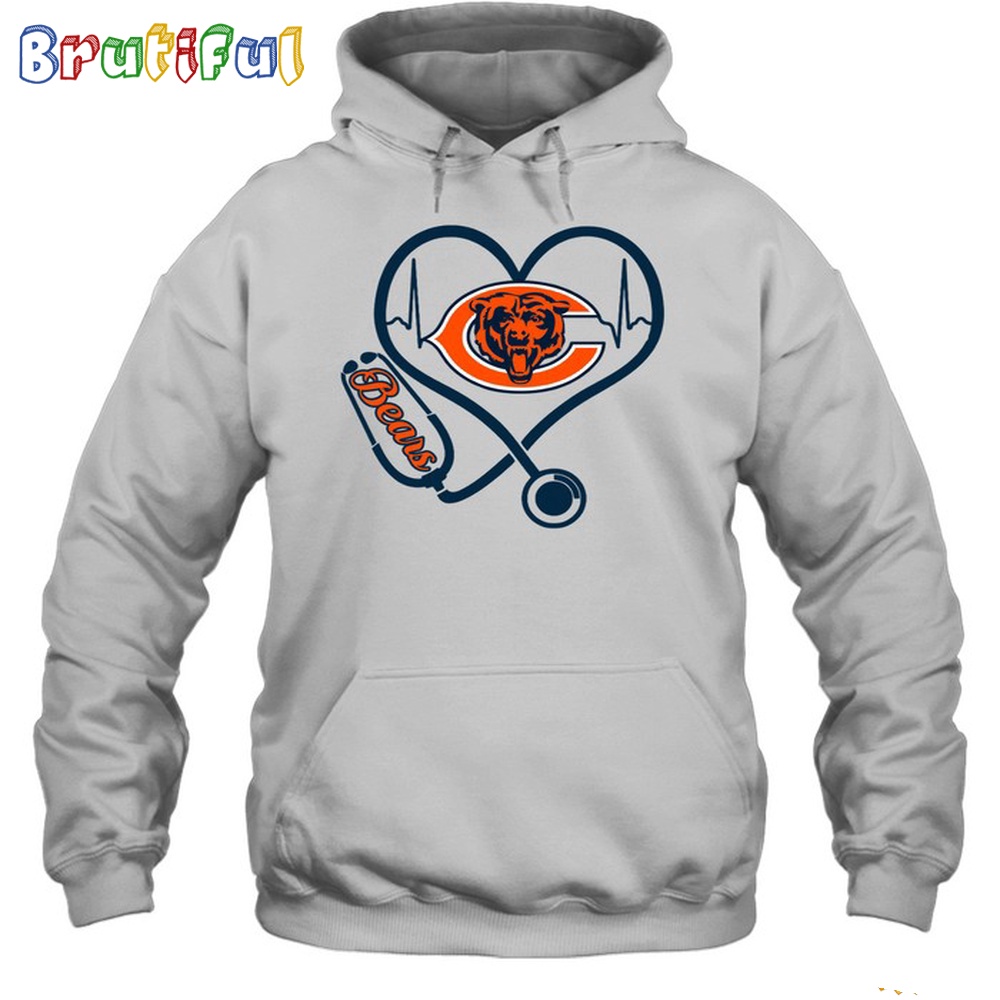 NFL Chicago Bears Nurse Love Hoodie Unisex Football T Shirt Hoodie