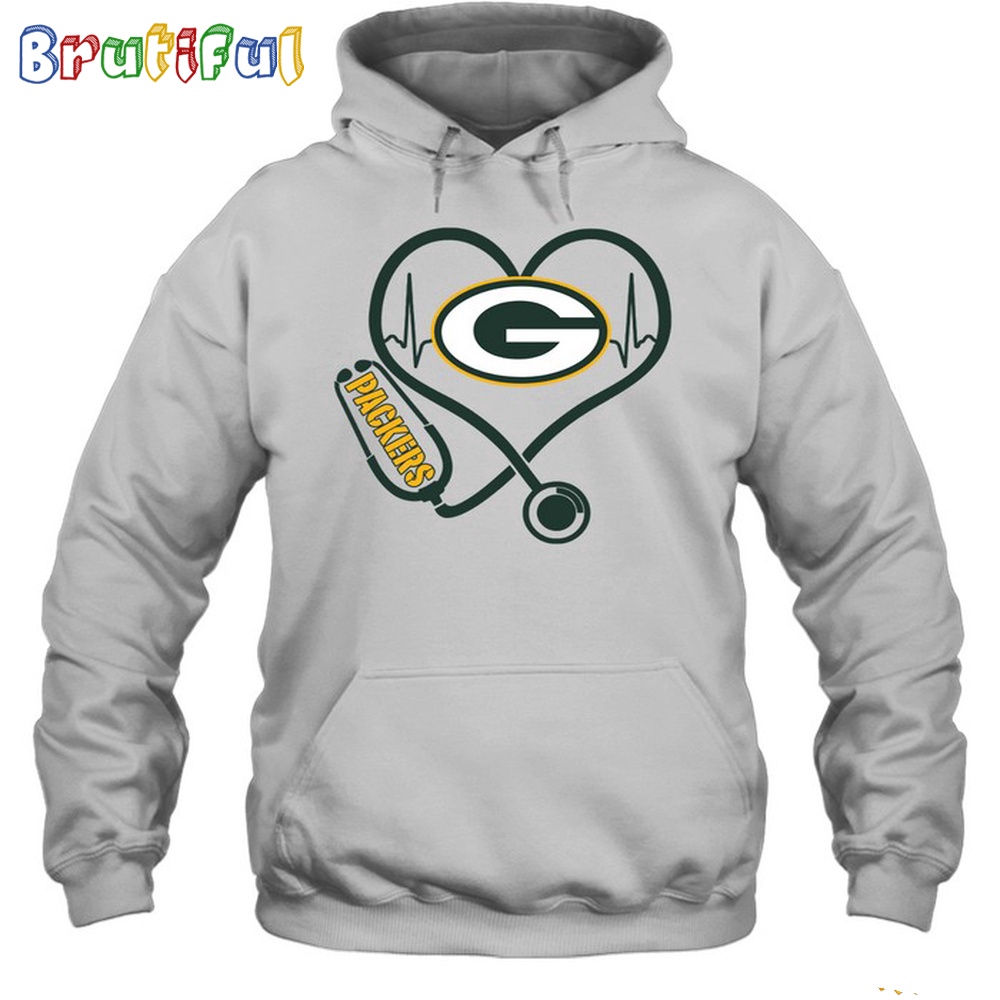NFL Green Bay Packers Nurse Love Hoodie Unisex Football T Shirt Hoodie