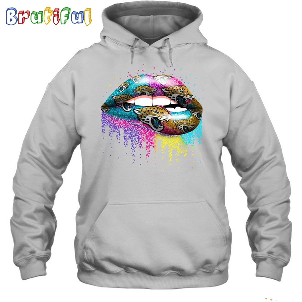 NFL Jacksonville Jaguars Lips Hoodie Unisex Football T Shirt Hoodie