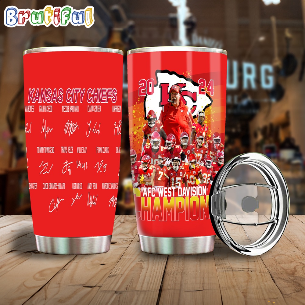 NFL Kansas City Chiefs Tumbler Cup For Fan
