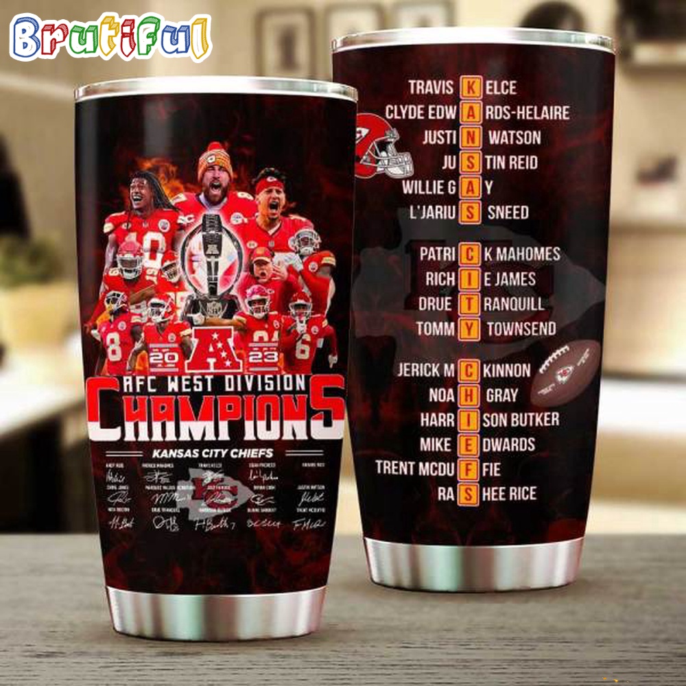 NFL Kansas City Chiefs Tumbler Cup