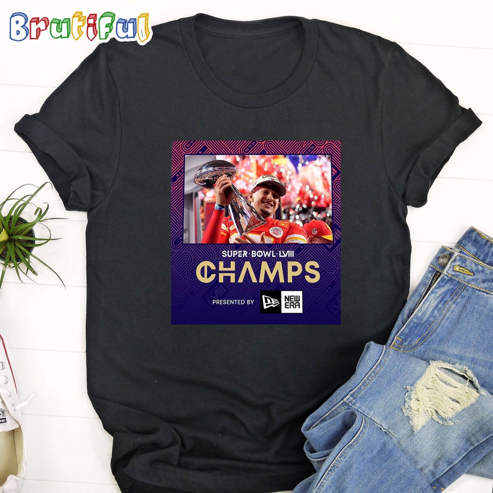 NFL Patrick Mahomes And Kansas City Chiefs Are Super Bowl LVIII Champs T-Shirt