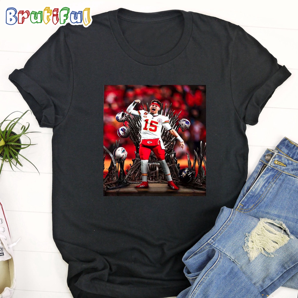 NFL Patrick Mahomes And The Chiefs Are Kings Of The AFC Once Again T-Shirt