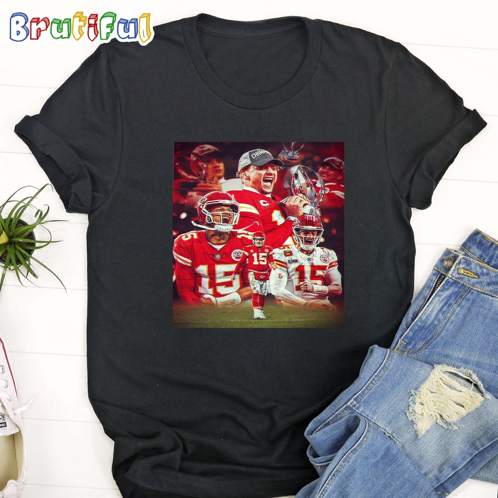 NFL Patrick Mahomes And The Kansas City Chiefs Play In 4th Super Bowl In The Last 5 Years T Shirt