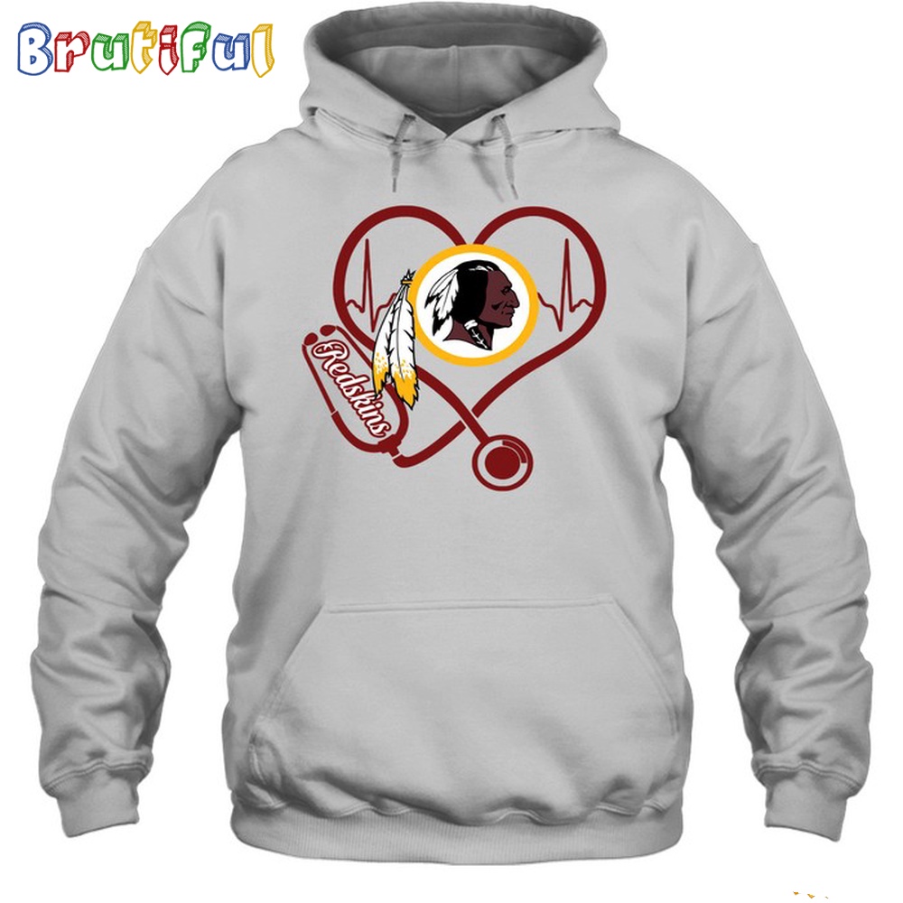 NFL Washington Redskins Nurse Love Hoodie Unisex Football T Shirt Hoodie