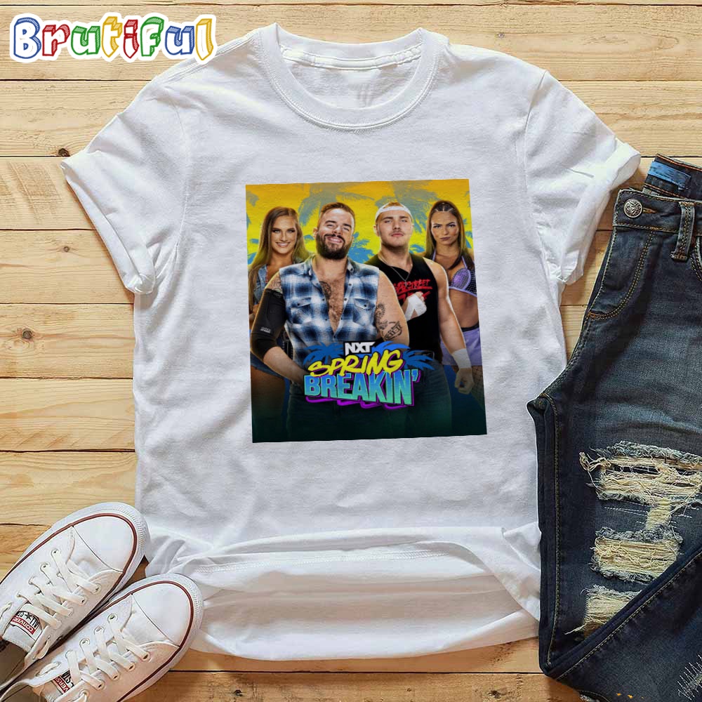 NXT Spring Breakin Mixed Tag Team Match T Shirt
