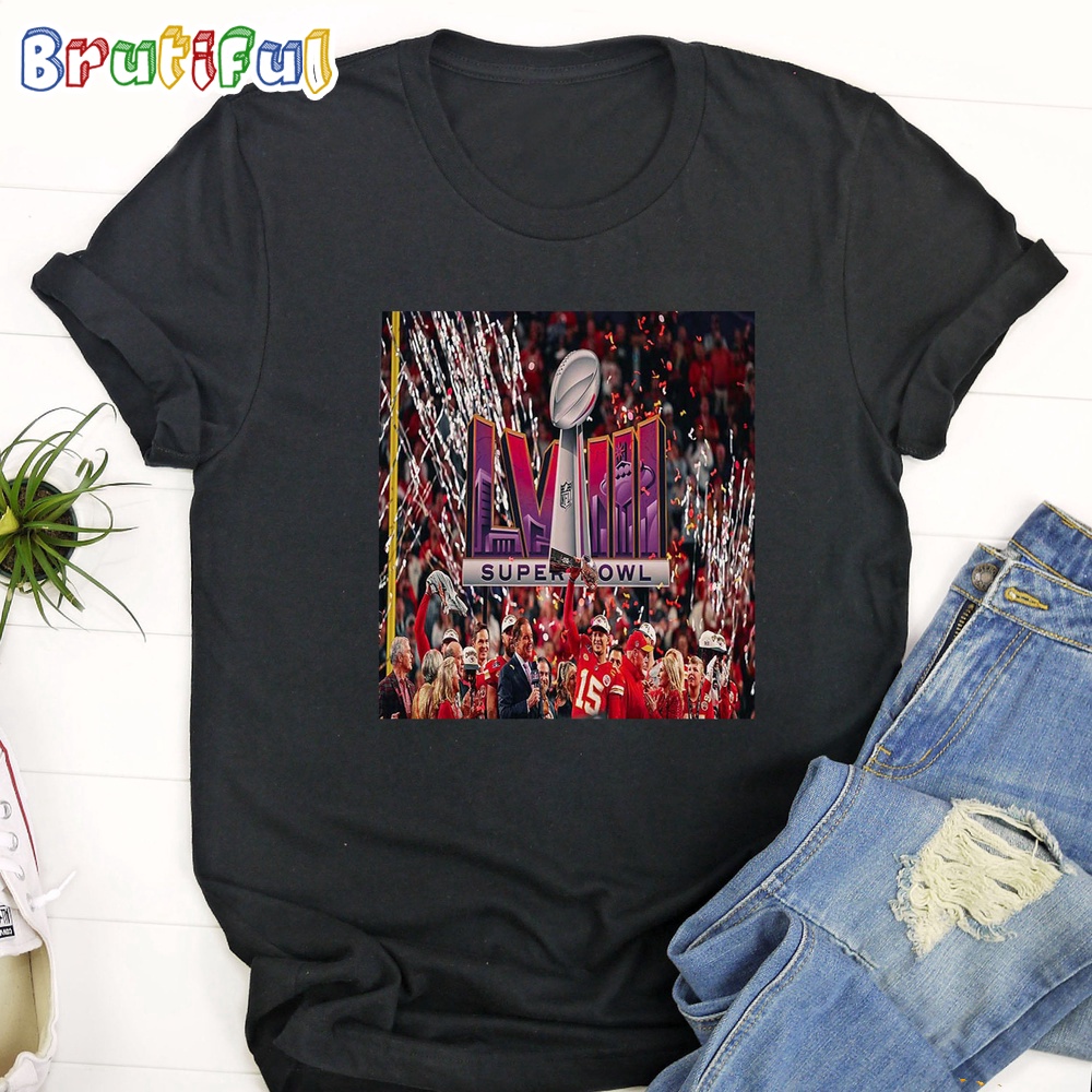 Never A Doubt Patrick Mahomes Is The Winner Super Bowl LVIII T-Shirt