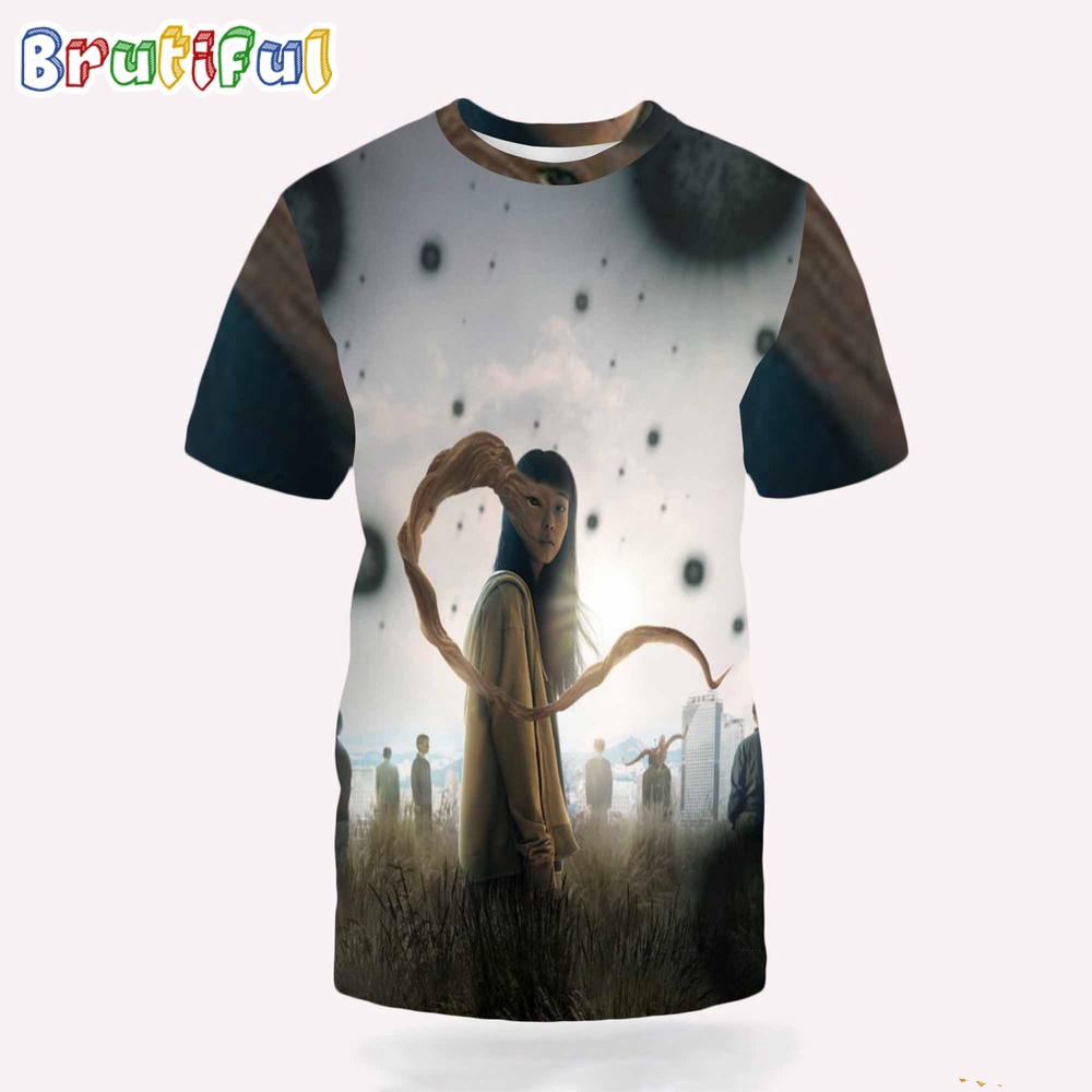 Parasyte The Grey The Parasites Hidden Amongst Us Based On The Manga By Hitoshi Iwaaki Premieres April 5 3D Shirt