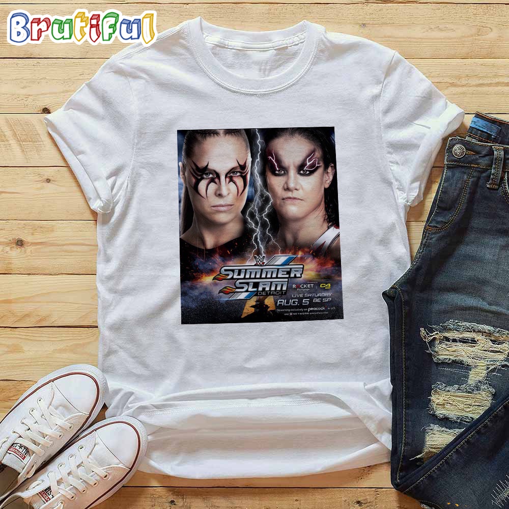 Ronda Rousey Vs Shayna Baszler For WWE Womens Tag Team Champions At WWE SummerSlam T Shirt