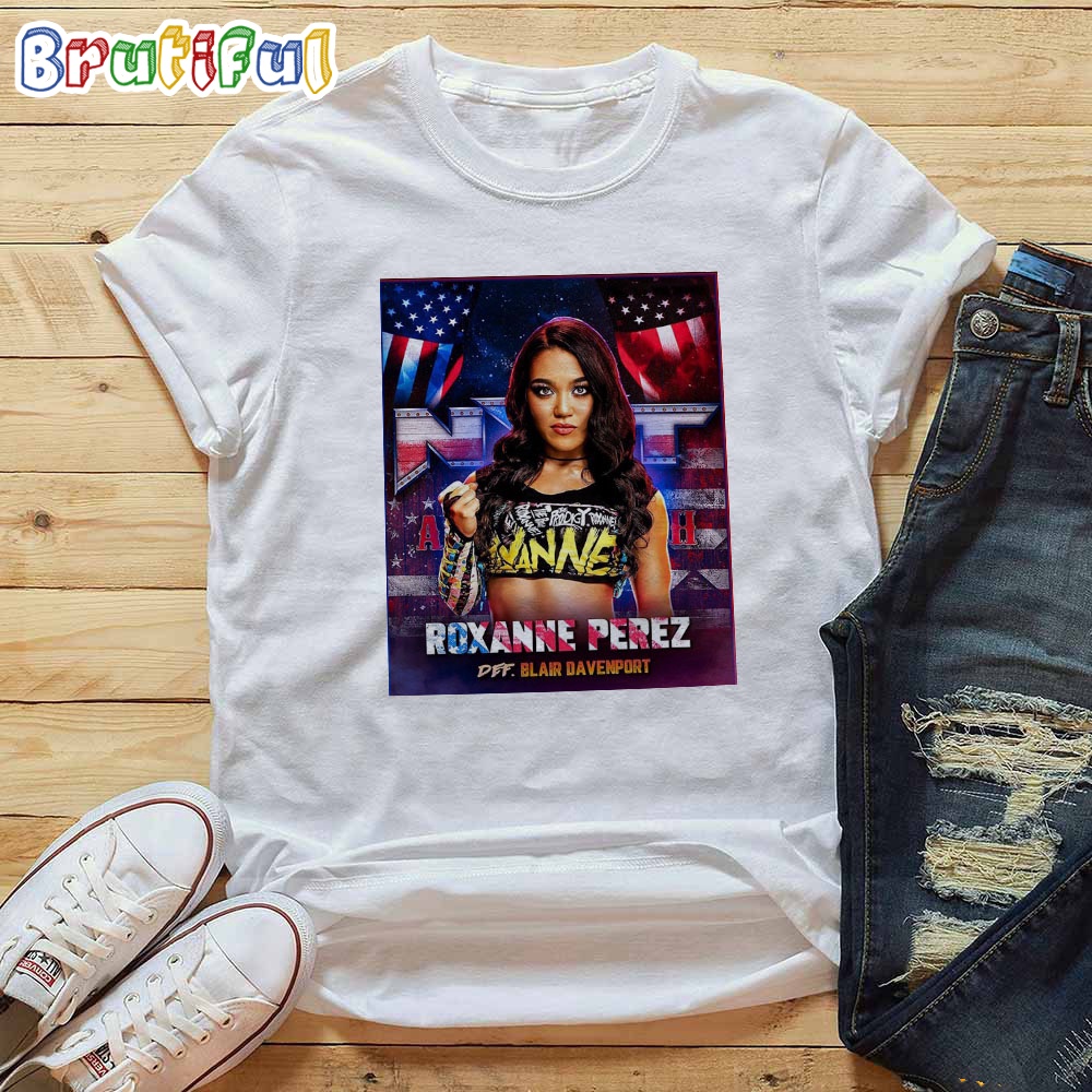 Roxanne Perez Defeats Blair Davenport To Win The Weapons Wild Match In WWE NXT The Great American Bash 2023 T Shirt