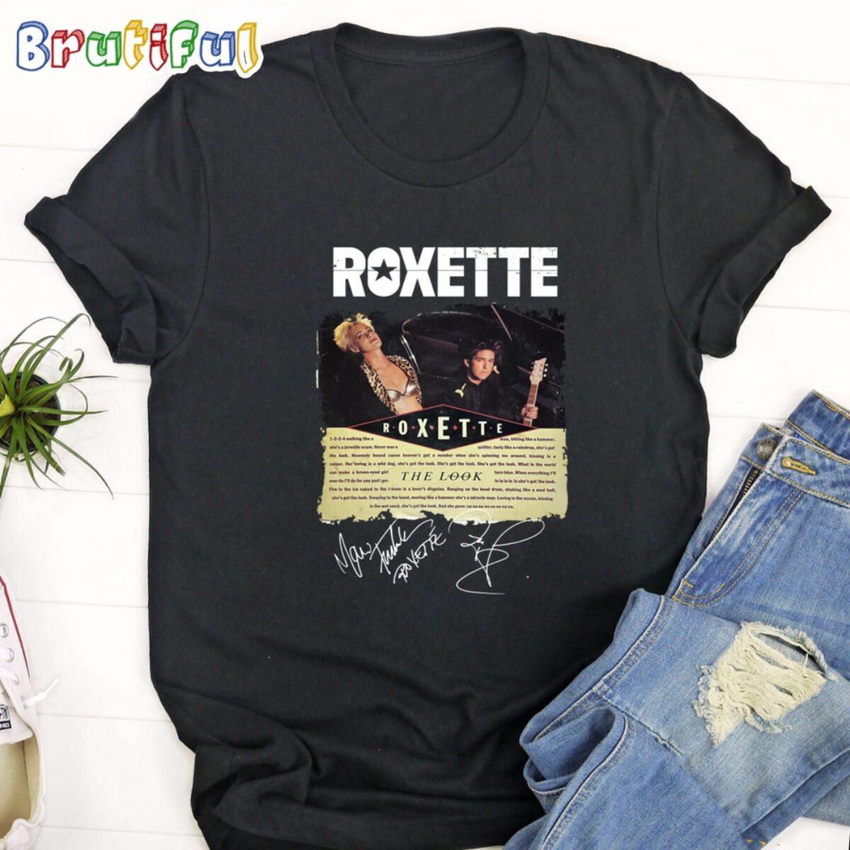 Roxette-The-Look-T-Shirt-