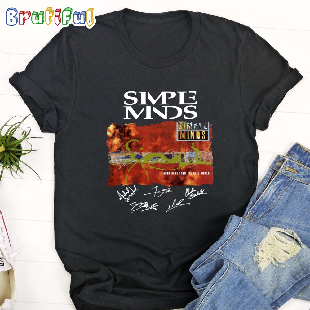 Simple Minds Good News From The Next World T Shirt