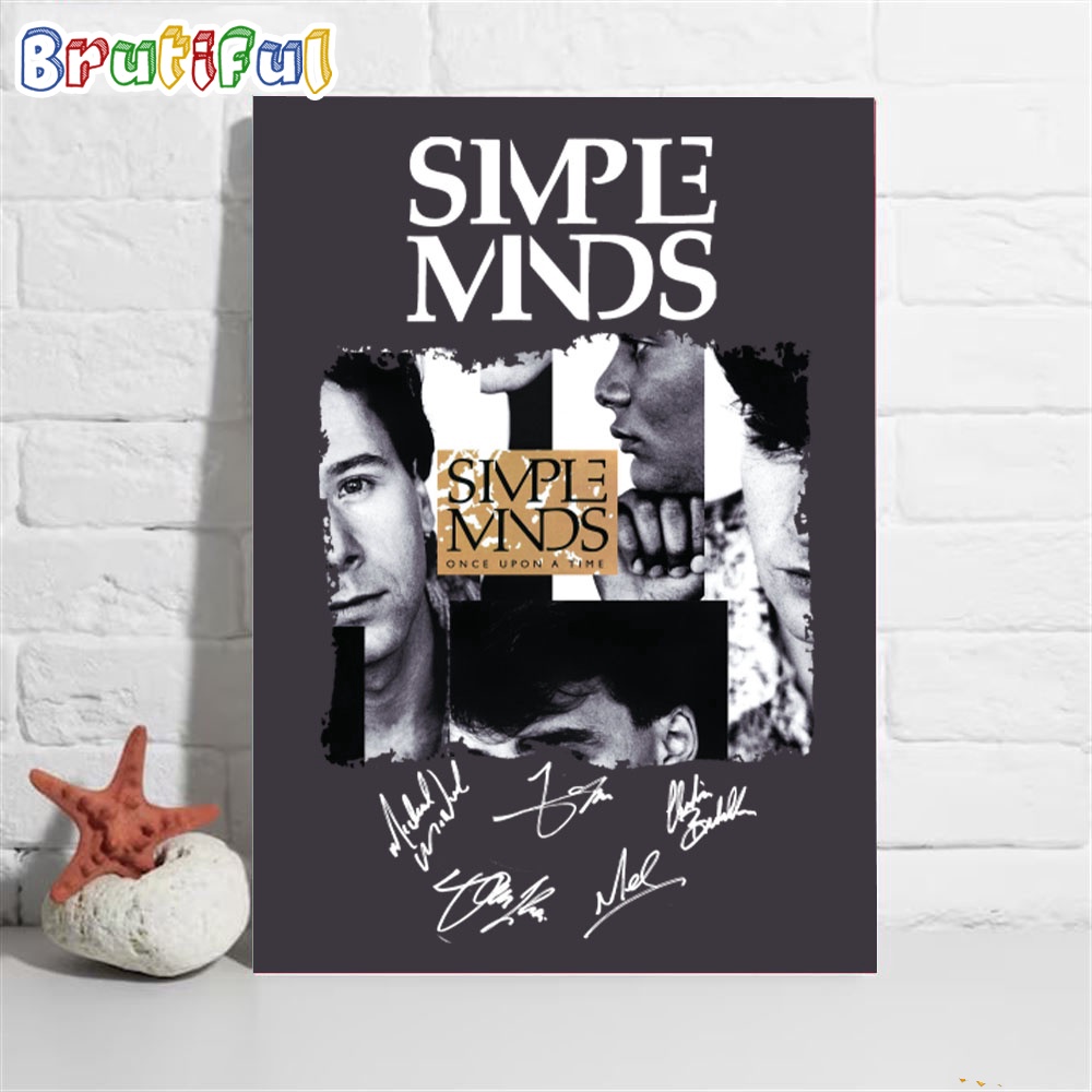 Simple Minds Once Upon A Time Wall Art Poster Canvas