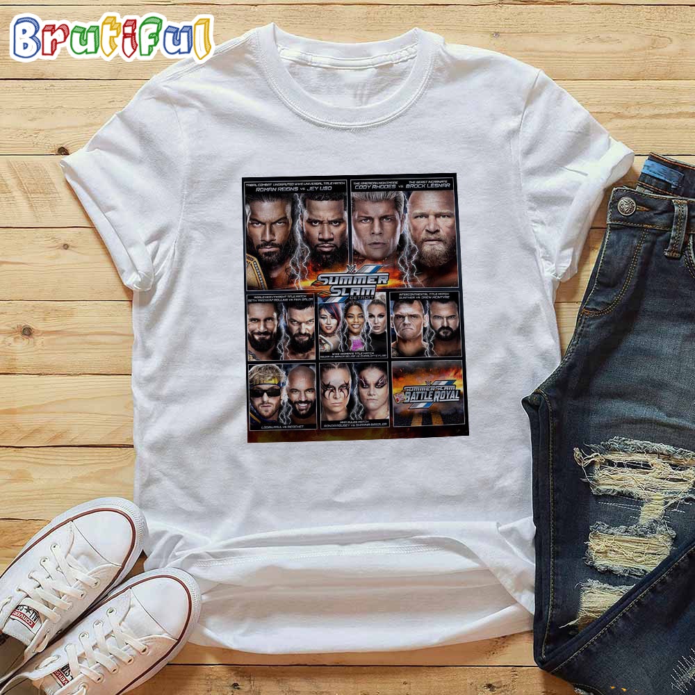 The Biggest Party Of The Summer At WWE SummerSlam Detroit T Shirt