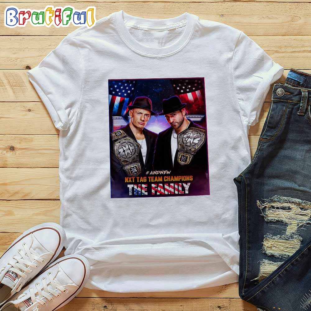 The Family Tony D And Channing WWE And New WWE NXT Tag Team Champions T Shirt