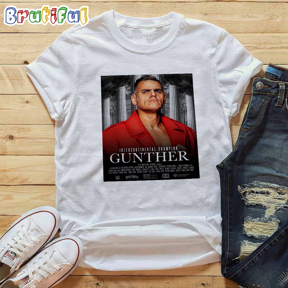 The Ring General Gunther Is Intercontinental Champion T Shirt