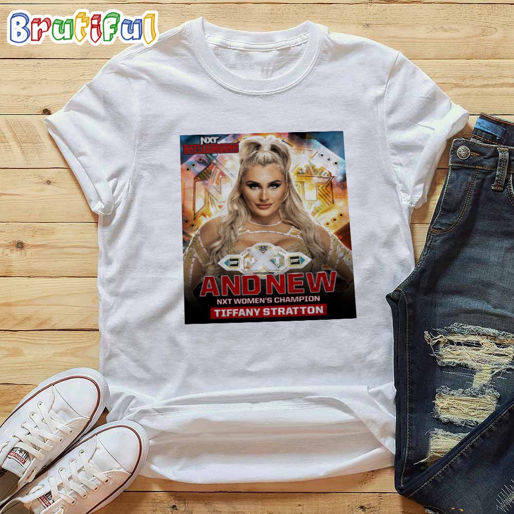 Tiffany Stratton And New WWE NXT Womens Champion At NXT Battleground T Shirt
