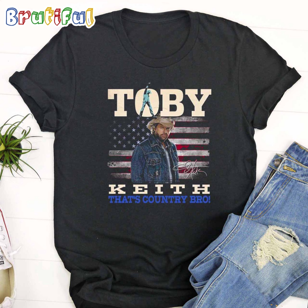 Toby Keith Thats Country Bro T Shirt