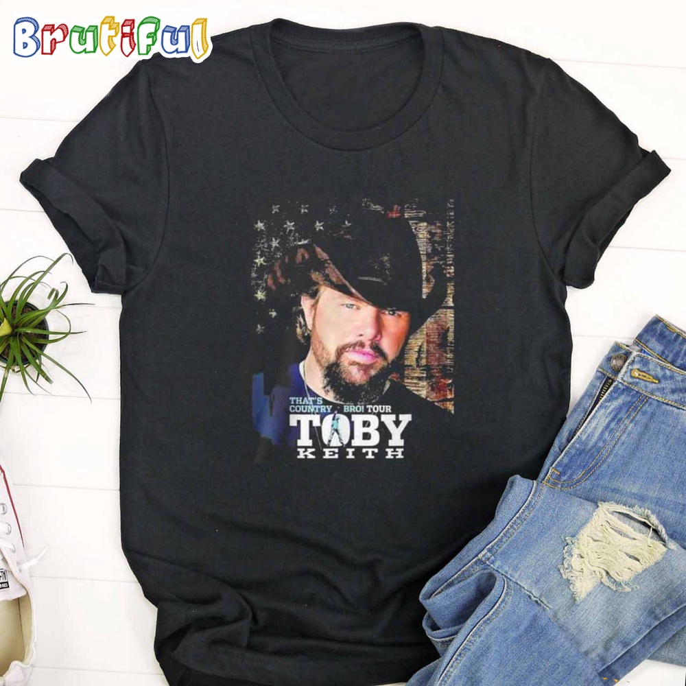 Toby Keith Thats Country Bro Tour 2024 T Shirt