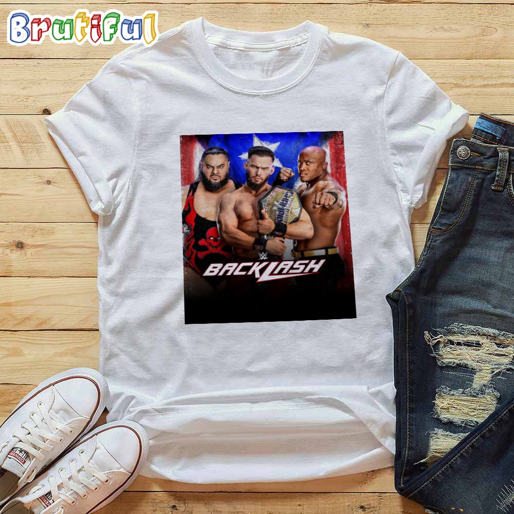 Triple Threat Match At WWE Backlash In Puerto Rico T Shirt