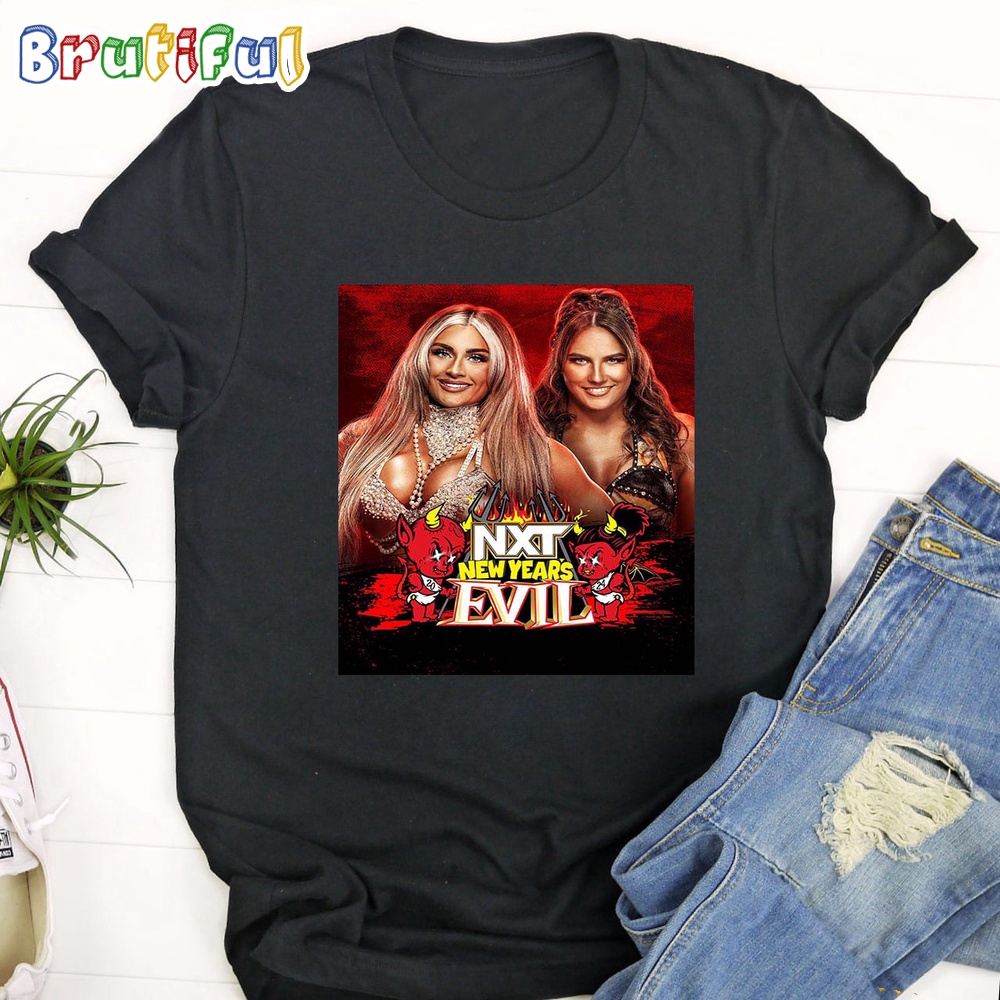WWE NXT New Years Evil Tiffany Stratton Vs Fallon Henley Art Decorations Poster Canvas T Shirt