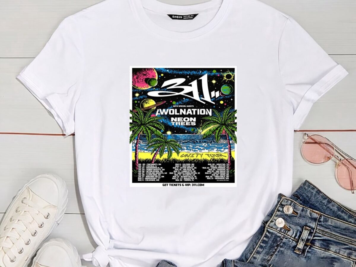 311 Band The Unity Tour 2024 T Shirt