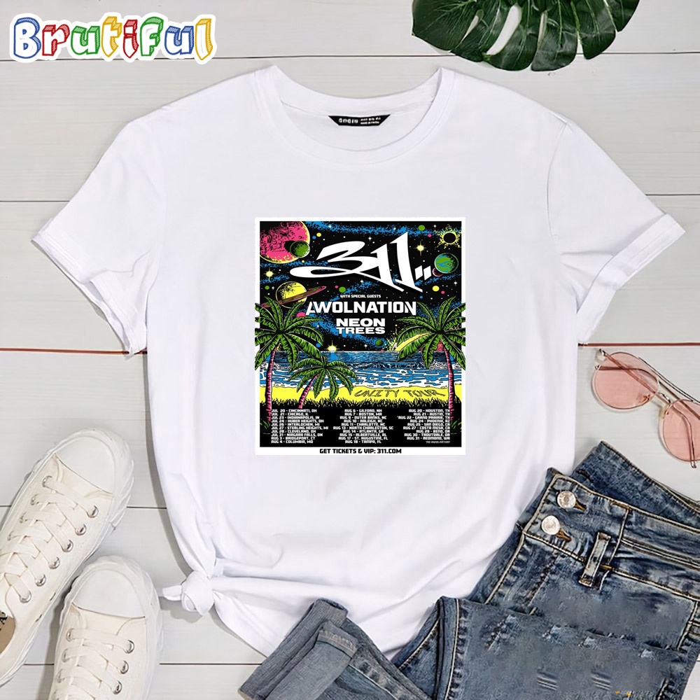 311 Band The Unity Tour 2024 T Shirt