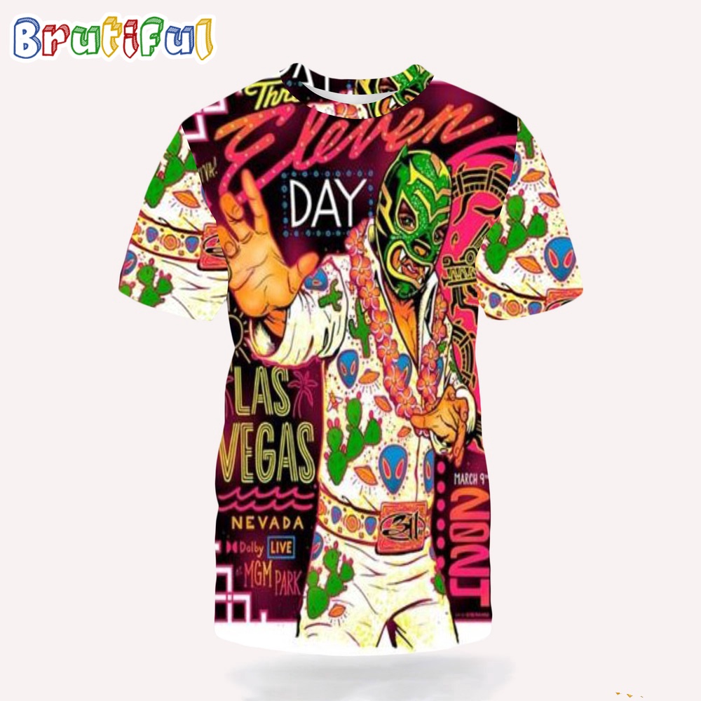 311 Park Mgm Las Vegas Tour 2024 3D Shirt