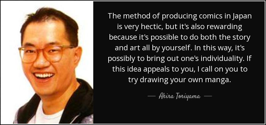 Akira Toriyama Quotes