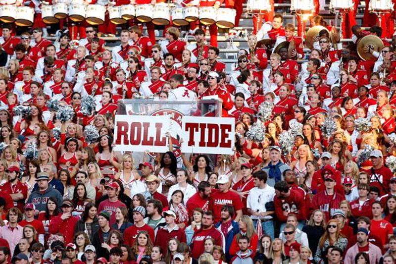 Alabama Crimson Tide fans