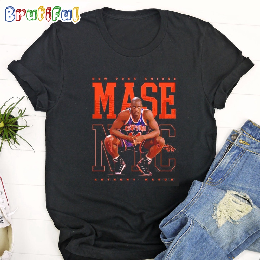 Anthony Mason New York Knicks T Shirt