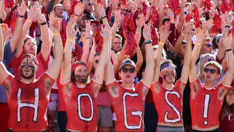Arkansas Razorbacks fans