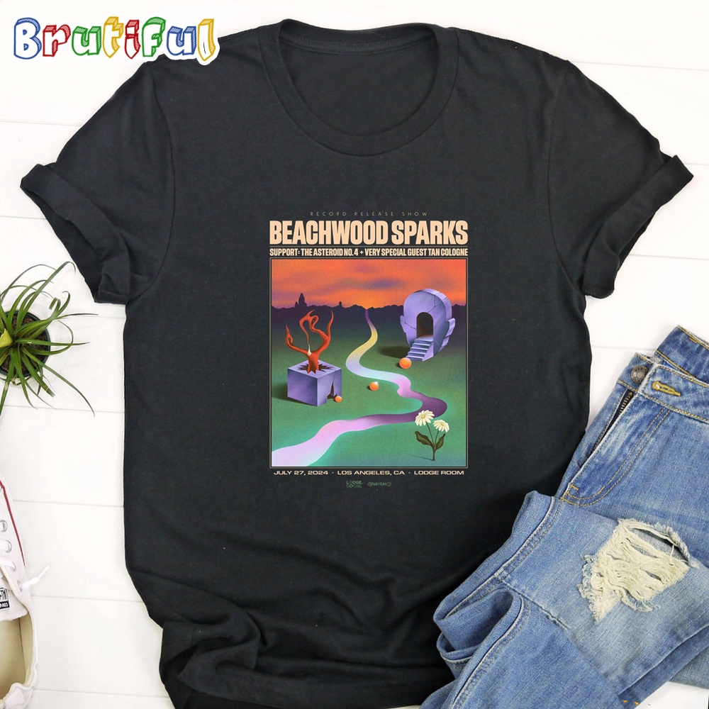 Beachwood Sparks July 27 2024 Lodge Room Los Angeles Ca T Shirt