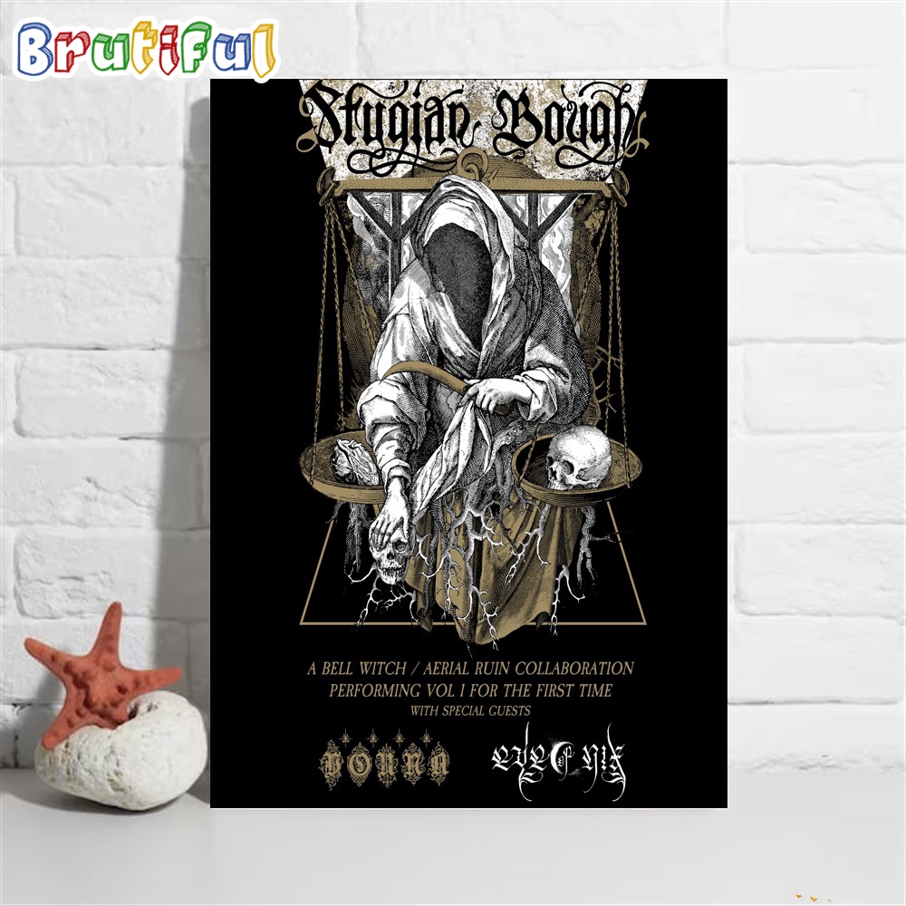 Bell Witch And Aerial Ruin Stygian Bough Tour 2024 Wall Art Poster Canvas